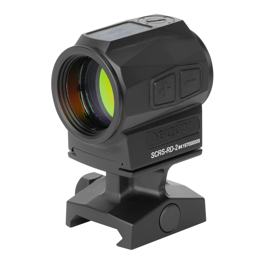 Holosun Technologies H-SUN SCRS RED 2 MOA SOLAR BLACK