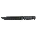 KA-BAR Knives KBAR FIGHTING KNF 7" BLACK SRTD W/STH