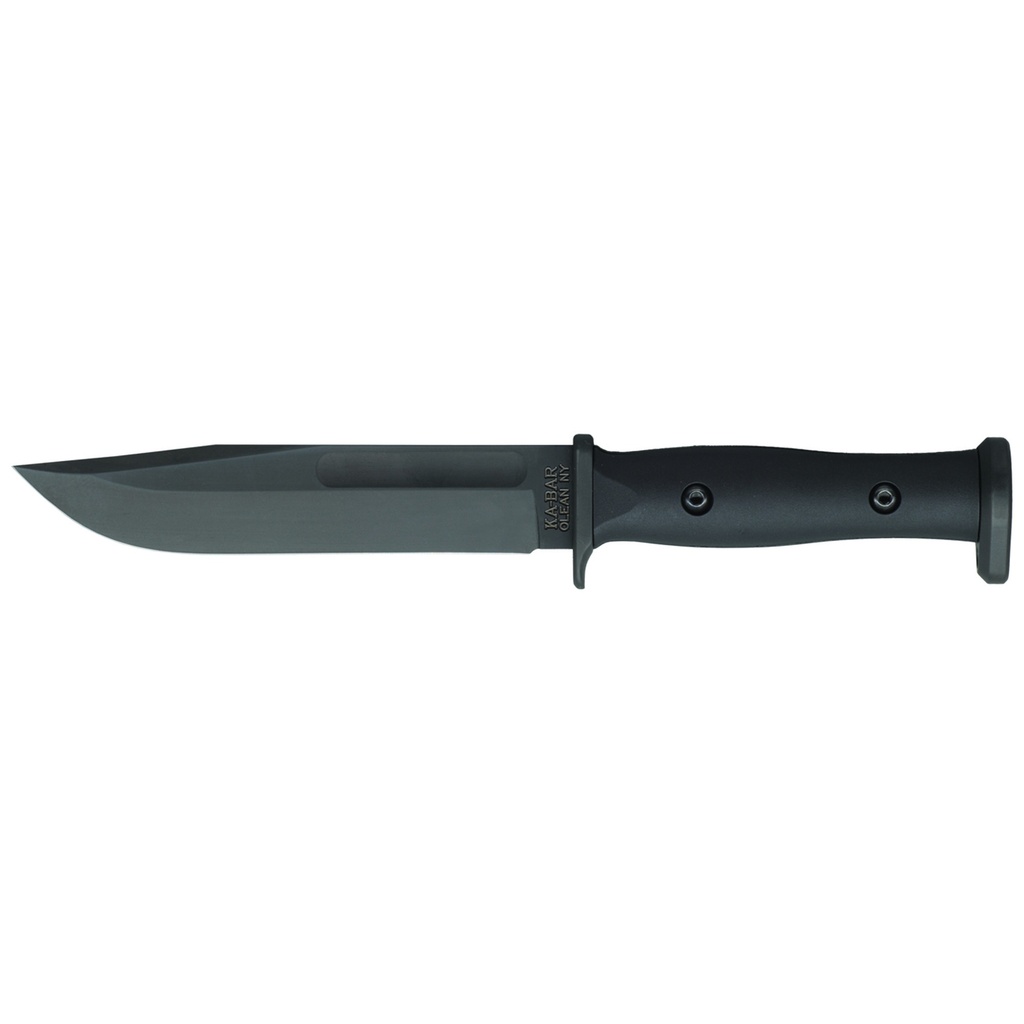KA-BAR Knives KBAR SLABBY FIXED 6.86" BLACK W/SHEATH