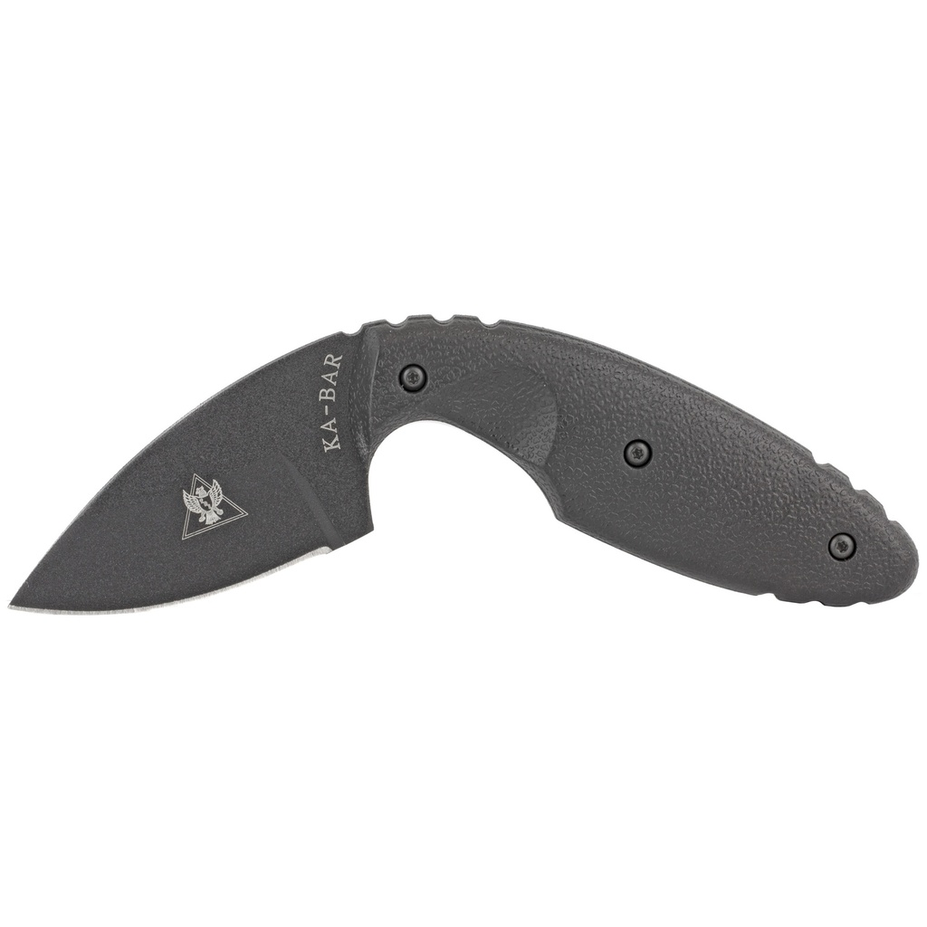 KA-BAR Knives KBAR TDI LE KNIFE 2" BLACK PLN W/STH