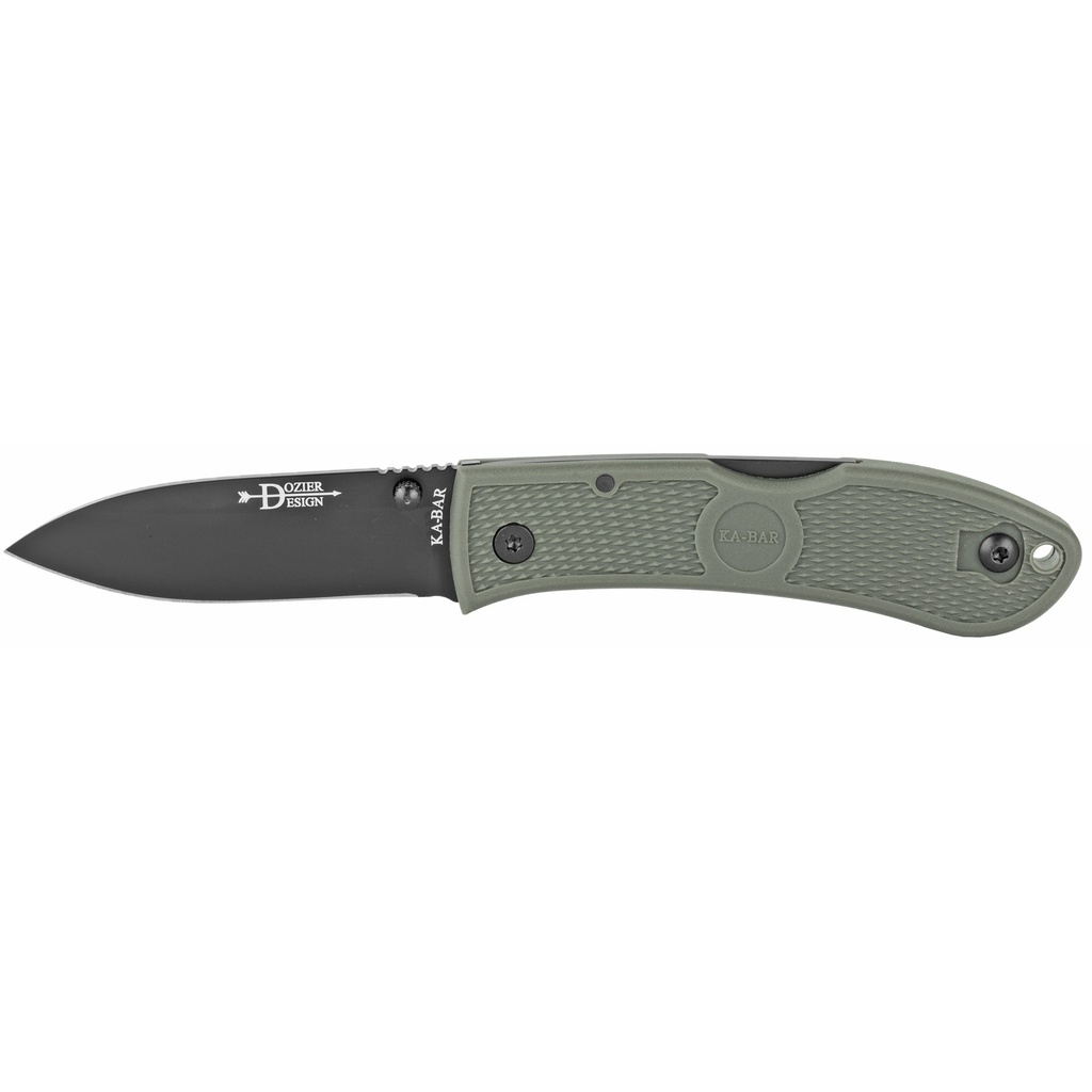 KA-BAR Knives KBAR DOZIER FLDG HUNTER 3" FOLIAG