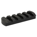 Kinetic Development Group, LLC KDG M-LOK 5 SLOT PIC RAIL BLK