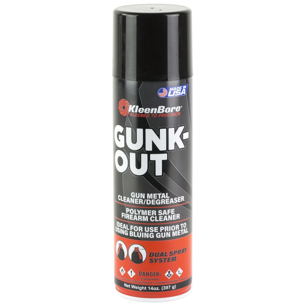 Kleen-Bore KLEEN BR GUNK OUT DEGREASER 14OZ SPR