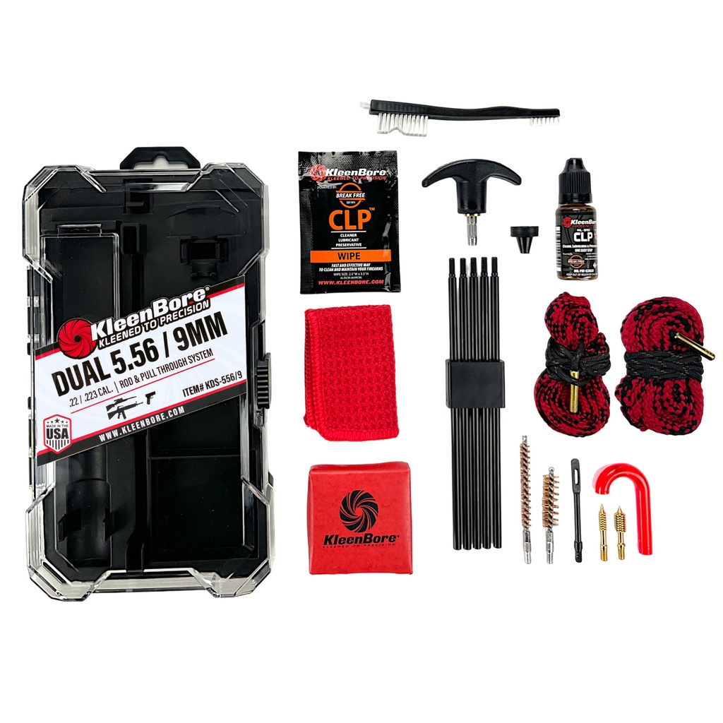 Kleen-Bore KLEEN BR DUAL-KLEEN KIT 9MM/556