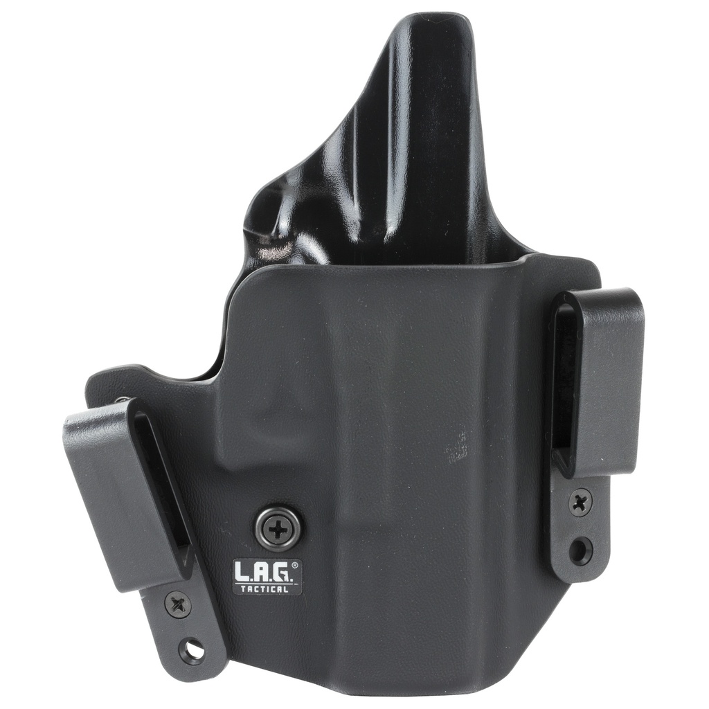 L.A.G. Tactical, Inc. LAG DFNDR FOR GLOCK 19 OWB/IWB BLACK RH