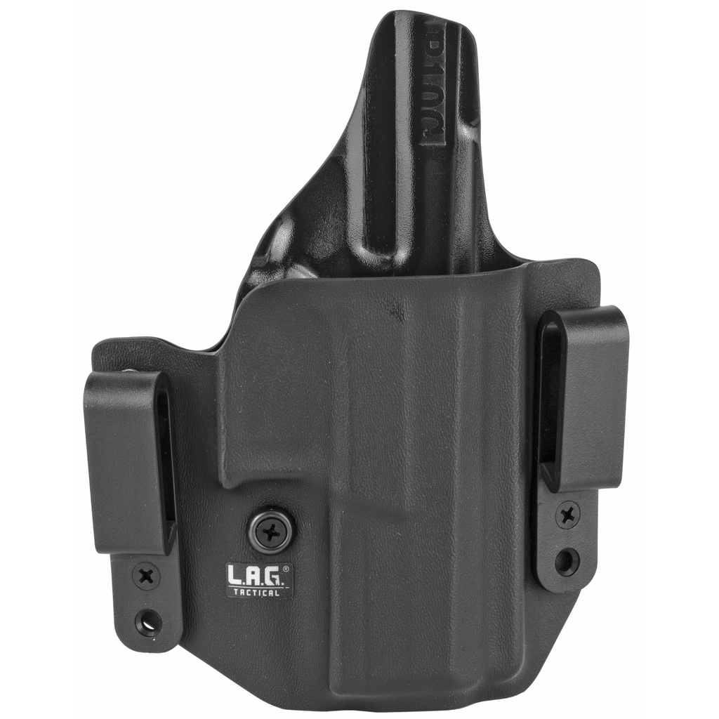 L.A.G. Tactical, Inc. LAG DFNDR CZ P-10 C OWB/IWB BLK RH