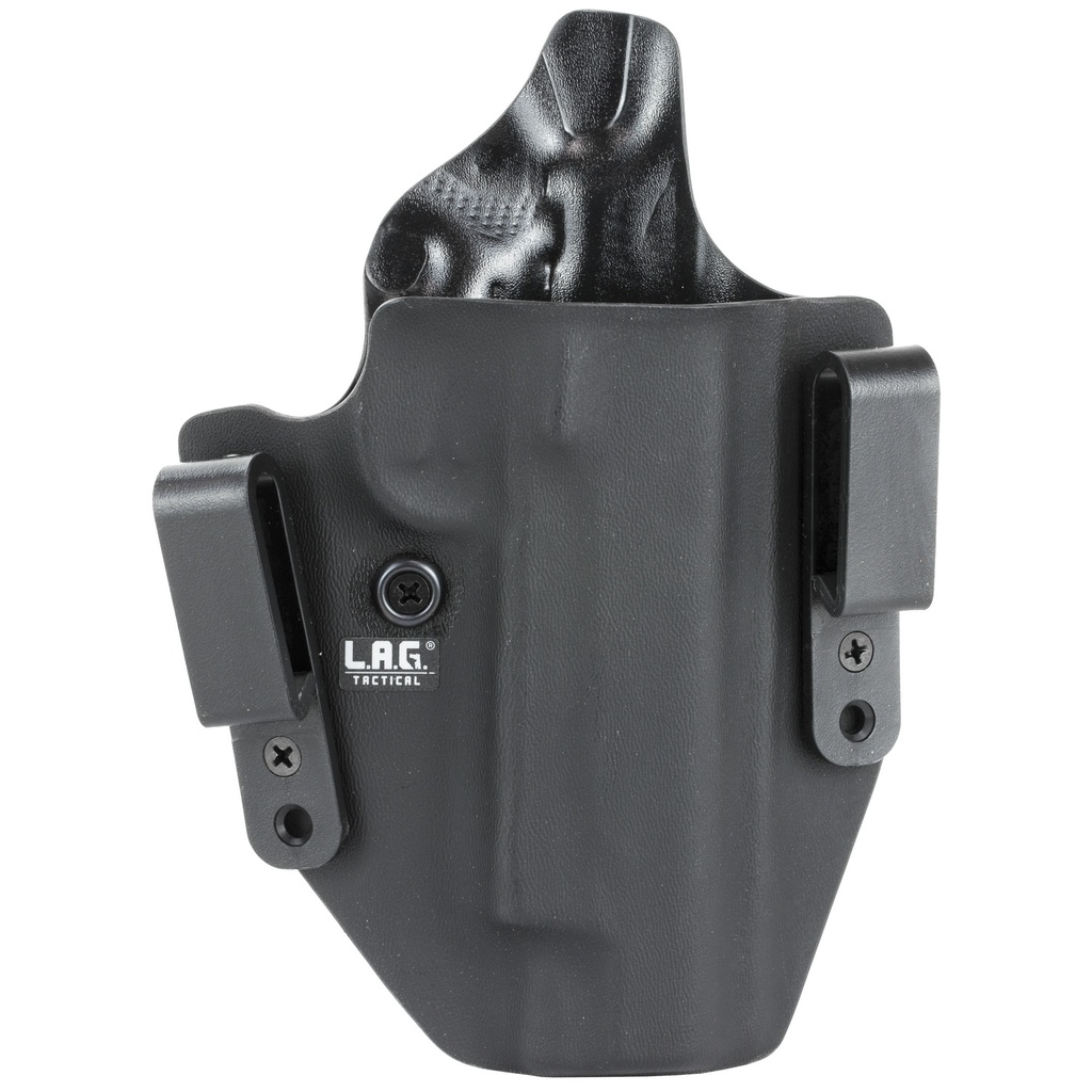 L.A.G. Tactical, Inc. LAG DFNDR 1911 5" W/ RAIL OWB BLK RH