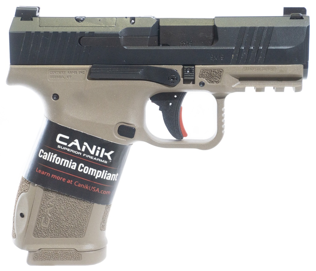 CANIK METE MC9L 9MM BLACK/FDE 10+1 CA