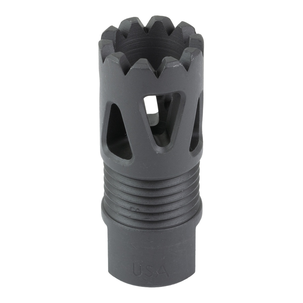 LBE FLASH HIDER TRI-PORTS 1/2X28 BLACK
