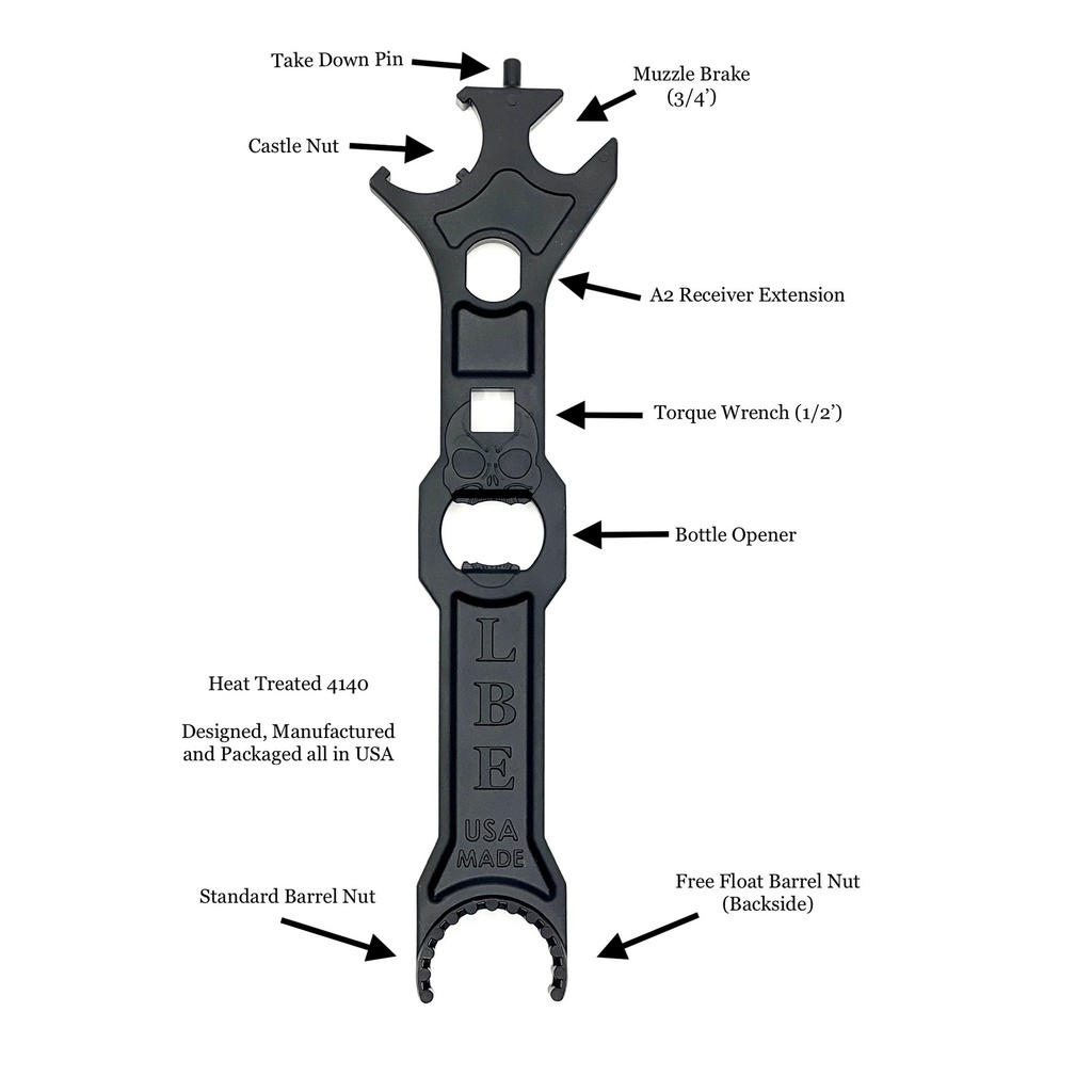 LBE AR15 ARMORERS TOOL BLACK