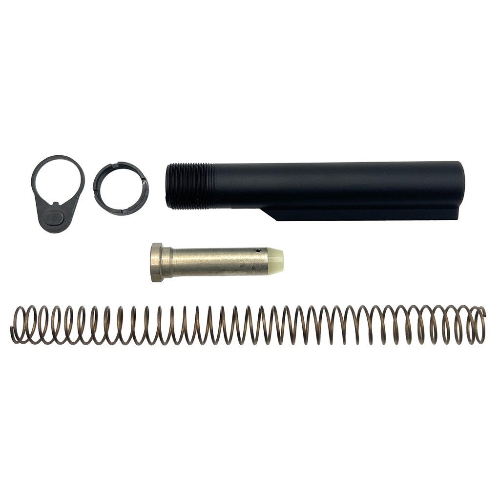 LBE AR BUFFER TUBE KIT H1 BUFFER BLACK