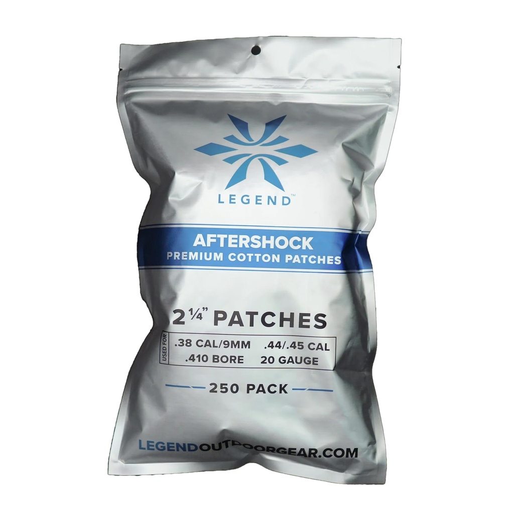 LEGEND AFTERSHOCK PTCH 2 1/4" 250CT
