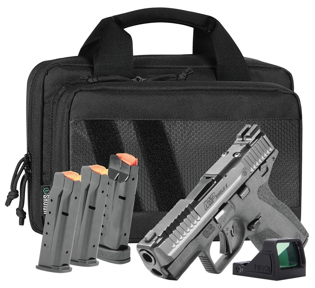 Smith and Wesson SHIELD X 9MM TS 13+1 OR BUNDLE