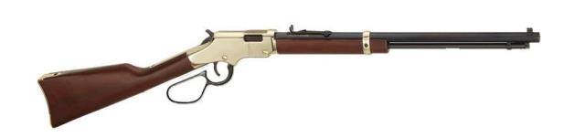 Henry Repeating Arms H4 GOLDEN BOY 17HMR BL/WD LL
