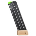 MEC-GAR MAG FITS GLOCK 17 9MM 20RD FDE