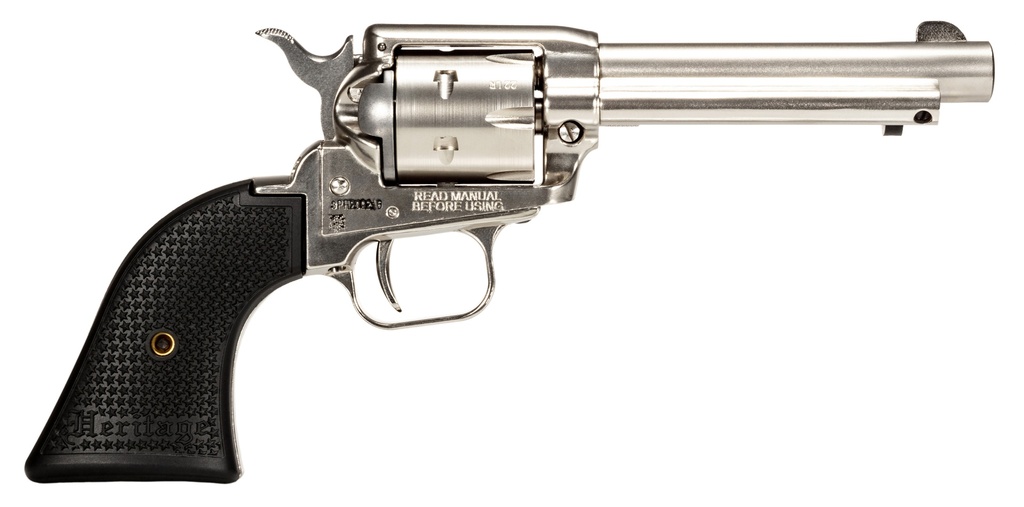 Heritage Manufacturing 22LR NICKEL 4.75" FS STAR