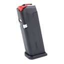 Global Ordnance GO MAG FOR GLOCK 19 15RD BLACK