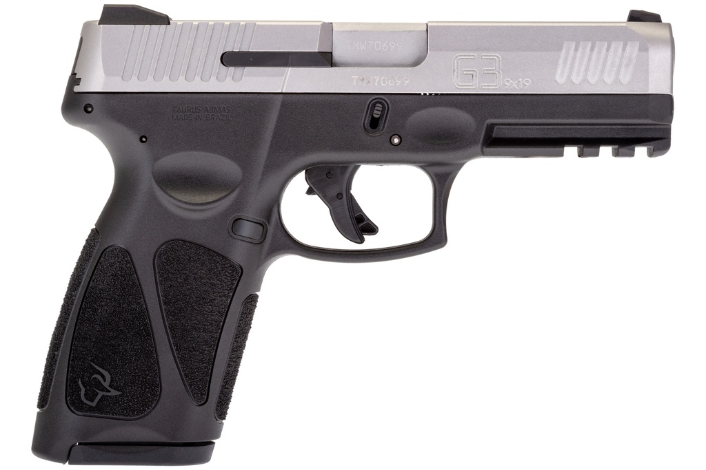 Taurus G3 9MM SS/BLK 4" 10+1