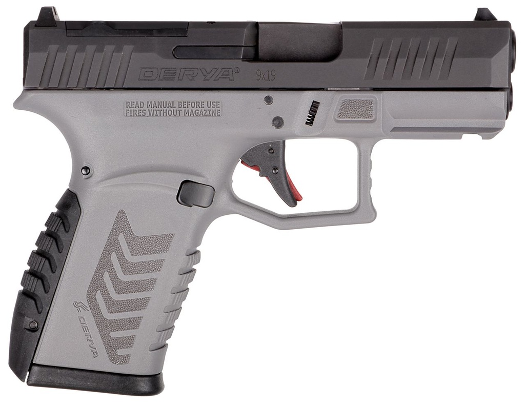 Derya Arms DY9Z 9MM GREY/BLACK 15+1 OR