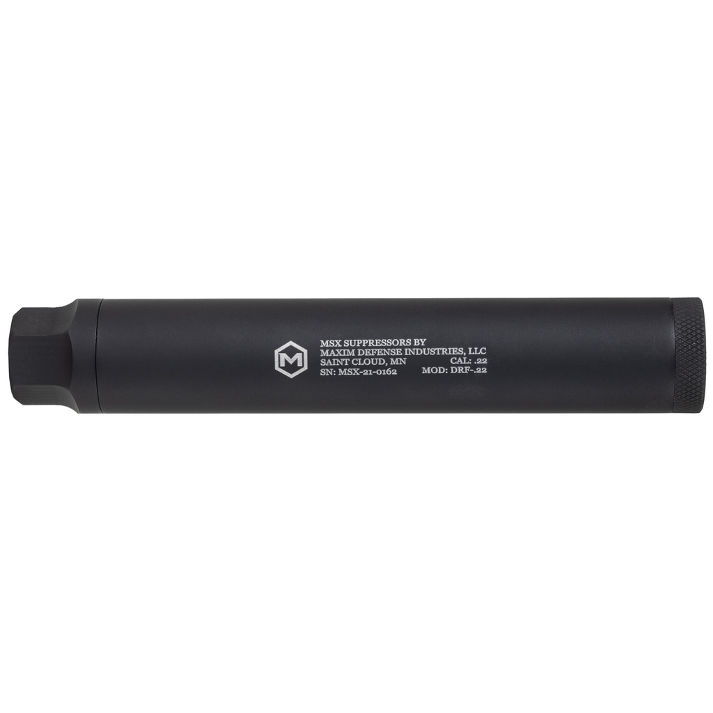 MAXIM MS22 DT SUPPRESSOR 22LR BLACK