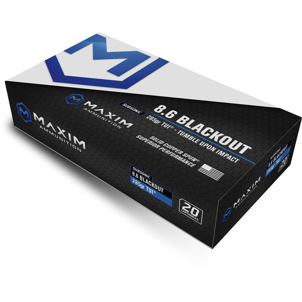 MAXIM 8.6 BLK 235GR TUI SBA 20/200