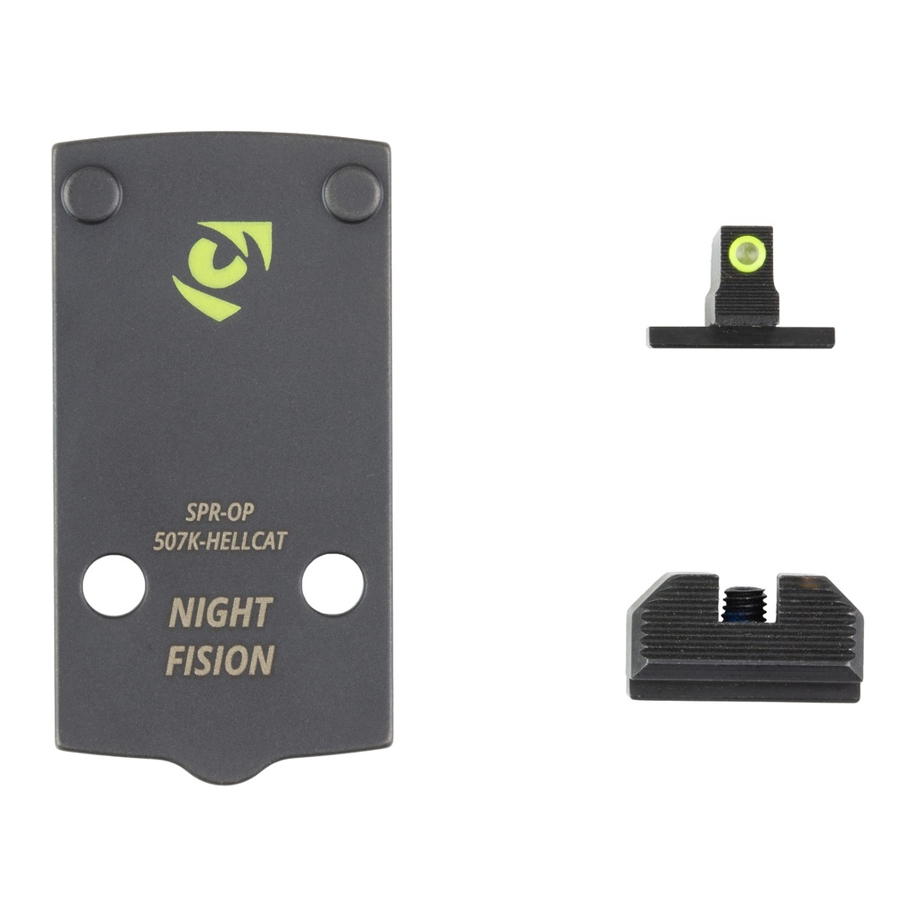 Night Fision NF PLATE+NIGHT SIGHTS 507K SPGFLD HELLCAT