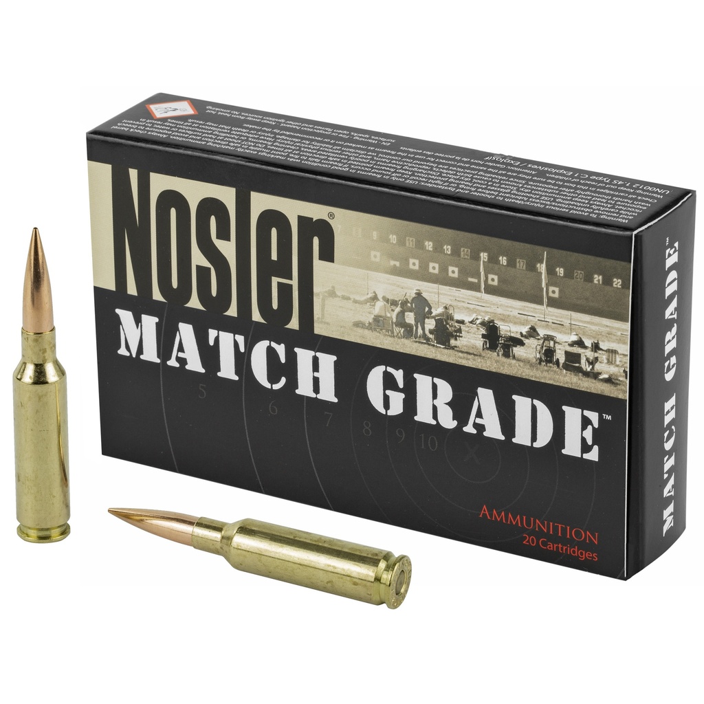 NOSLER 6.5CM 140GR RDF HPBT 20/200