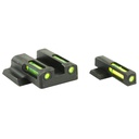 Hi-Viz HIVIZ H3 NIGHT SIGHTS S&W M&P SHIELD G/G WH