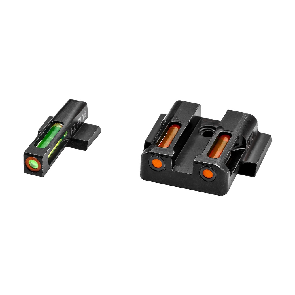 Hi-Viz HIVIZ H3 NIGHT SIGHTS M&P SHIELD G/O WH