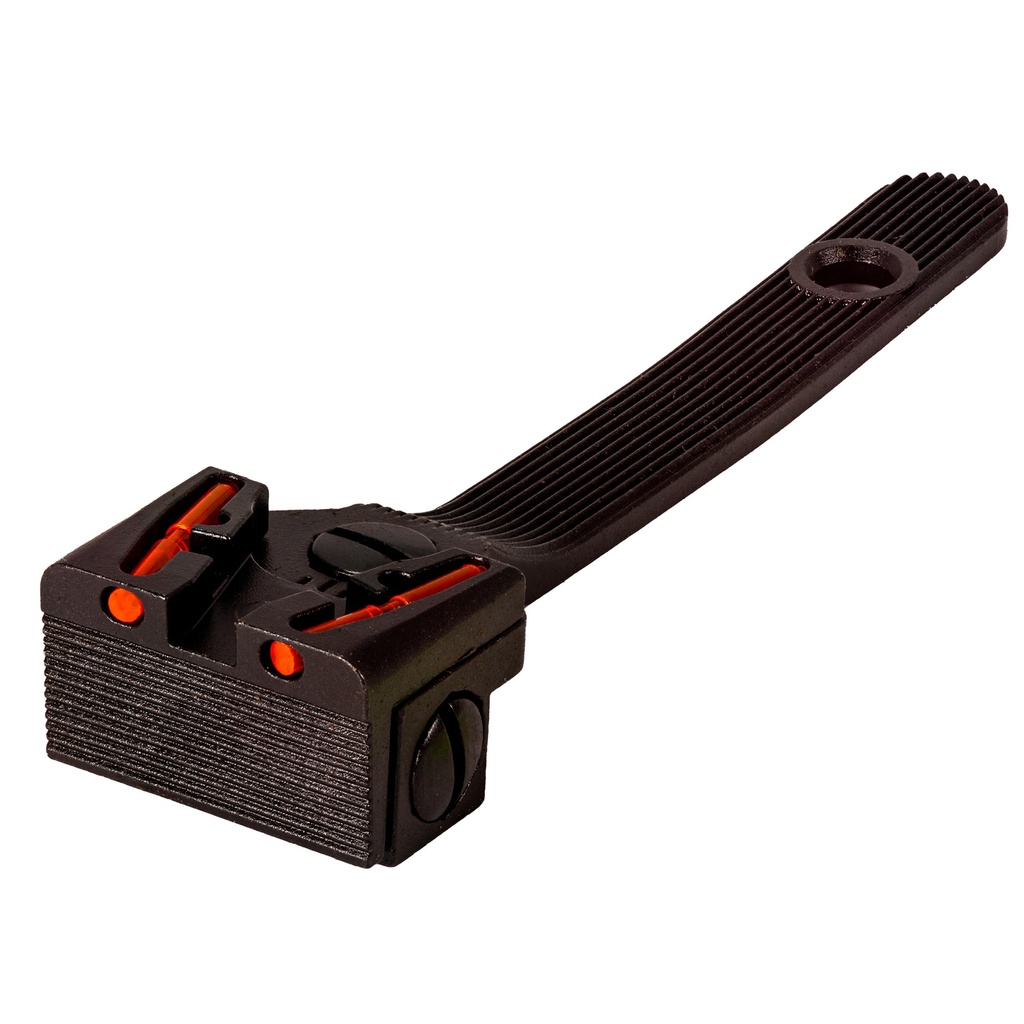 Hi-Viz HIVIZ ADJ REAR SIGHT S&W RVLVR GR/RD