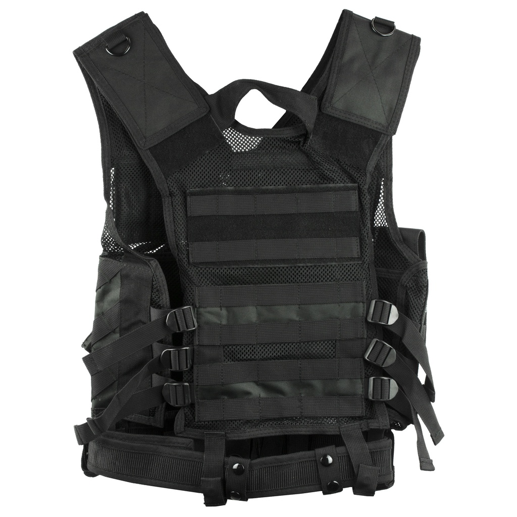 NCSTAR TACTICAL VEST MED-2XL BLACK
