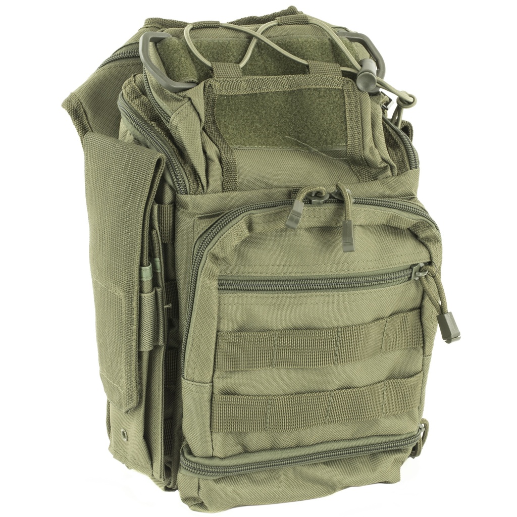 NCSTAR VISM FIRST RESP UTL BAG GREEN