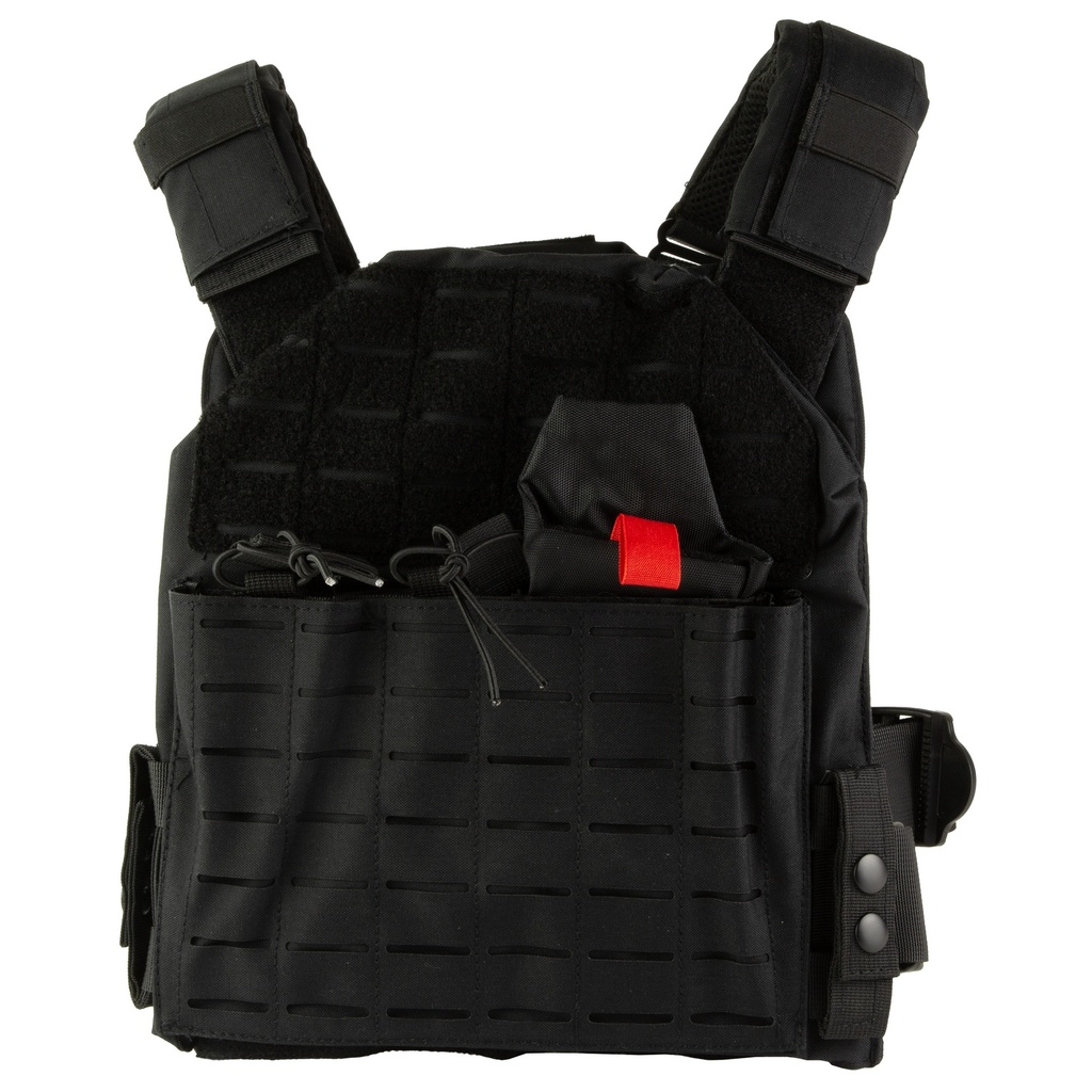 NCSTAR LSR PLATE CARRIER MED-2XL BLK