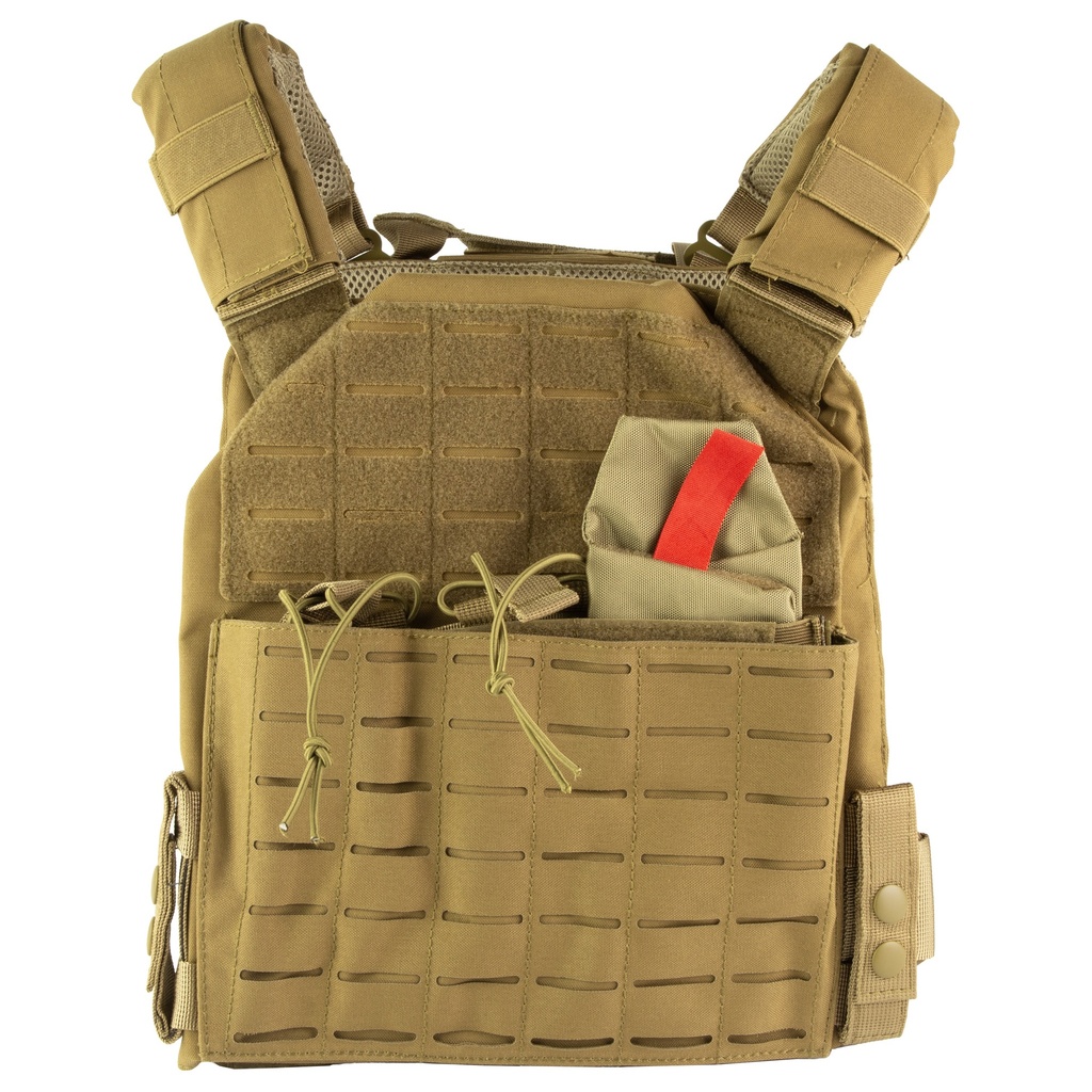 NCSTAR LASER PLATE CARRIER MED-2XL TAN