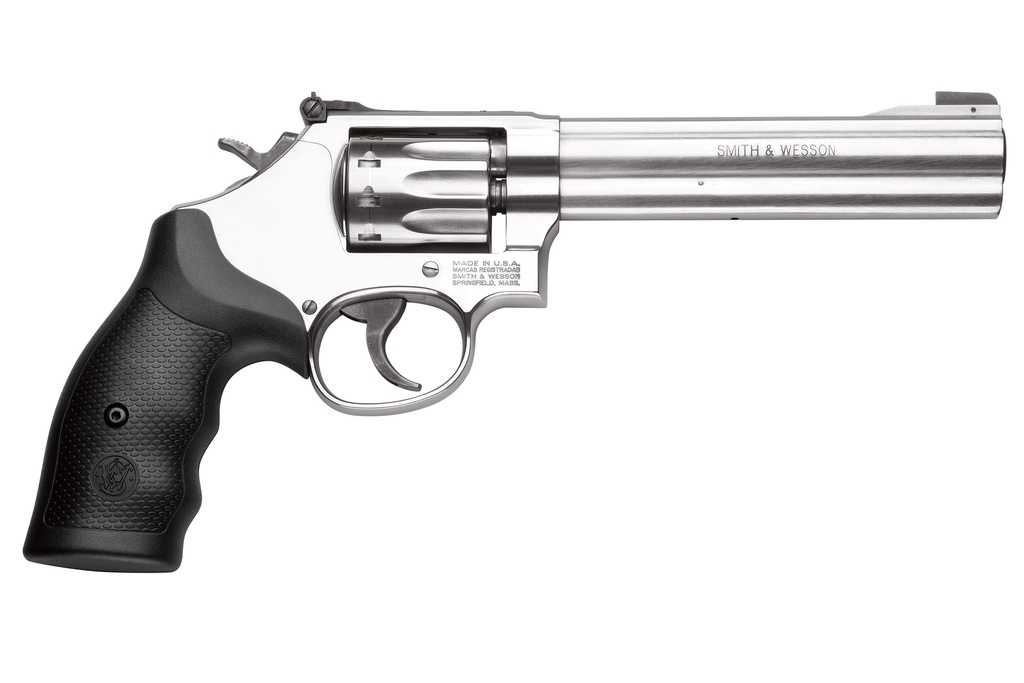 Smith and Wesson 617 22LR SS 6" 10RD AS