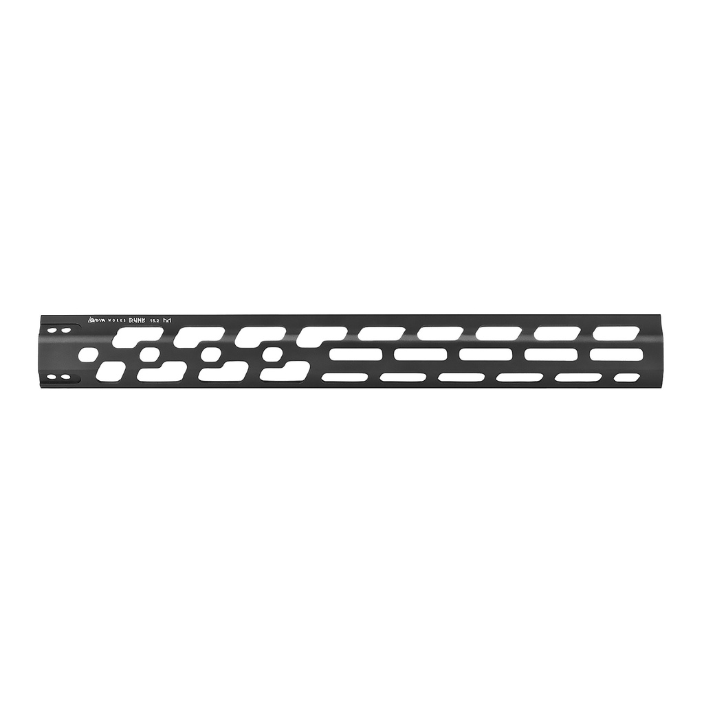 ODIN 15" MLOK RUNE FOREND BLACK