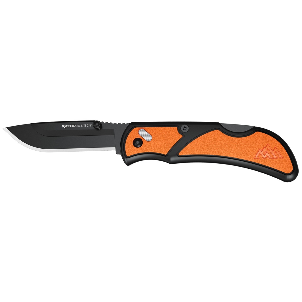 Outdoor Edge OD EDGE RAZOR-EDC LT 2.5" 2 BLDS ORG