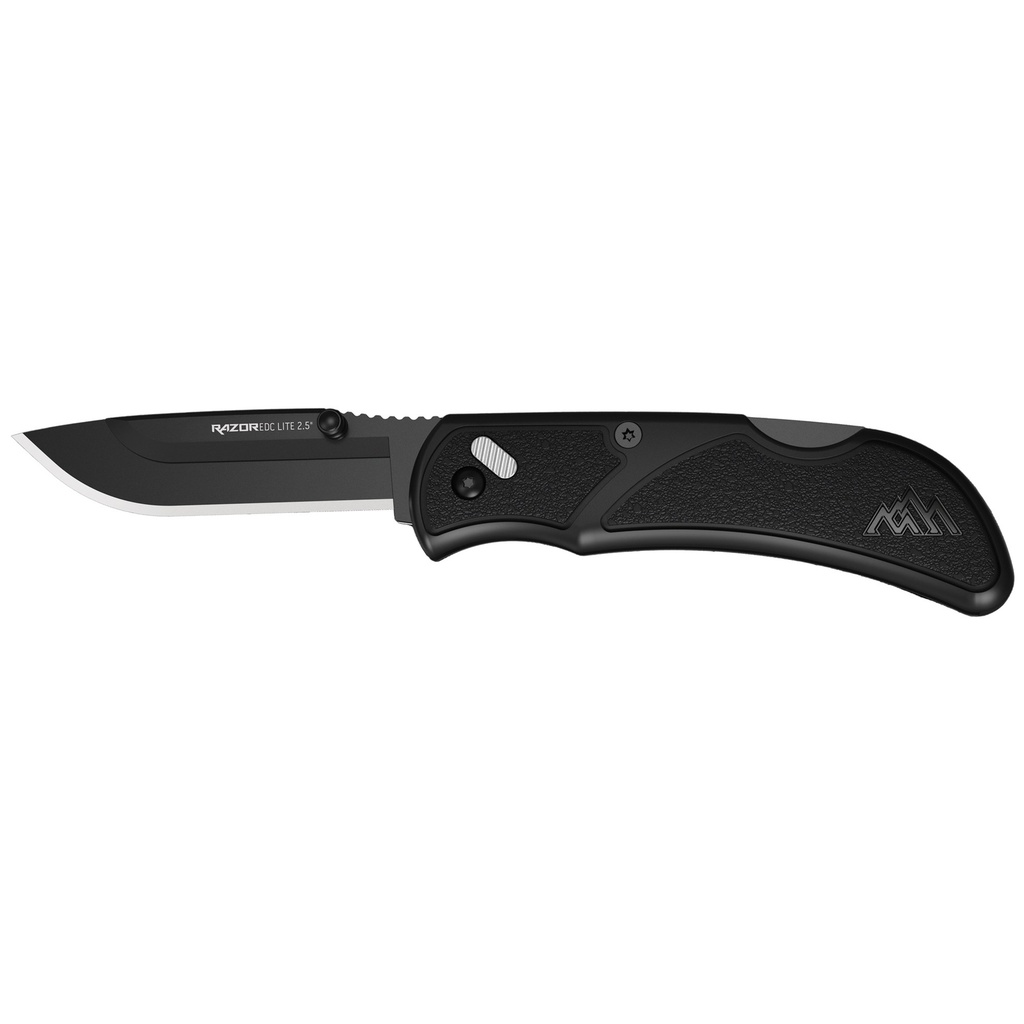 Outdoor Edge OD EDGE RAZOR-EDC LT 2.5" 2 BLDS BLACK