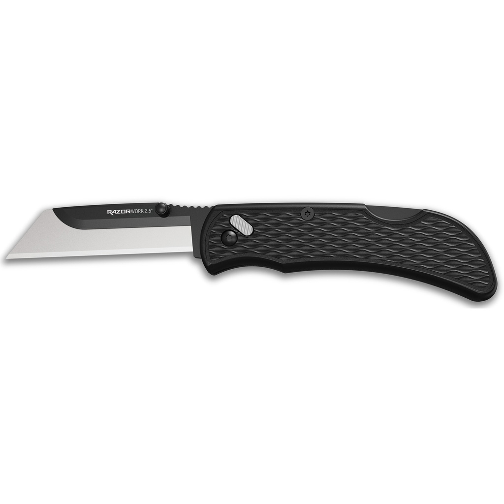 Outdoor Edge OD EDGE RAZOR-WORK 2.5" 3 BLADES BLK