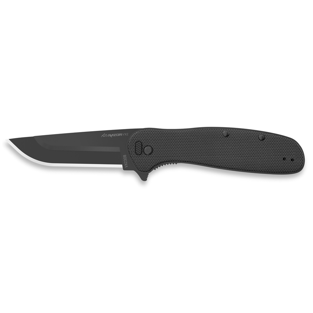 Outdoor Edge OD EDGE RAZOR VX2 G10 SPRNG ASST BLACK
