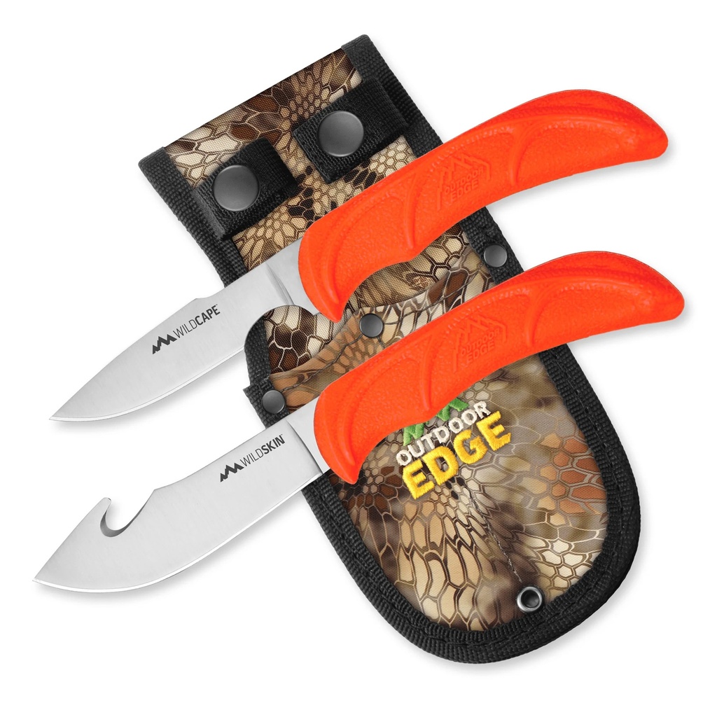 Outdoor Edge OD EDGE WILD-PAIR SKINNER/CAPER STH