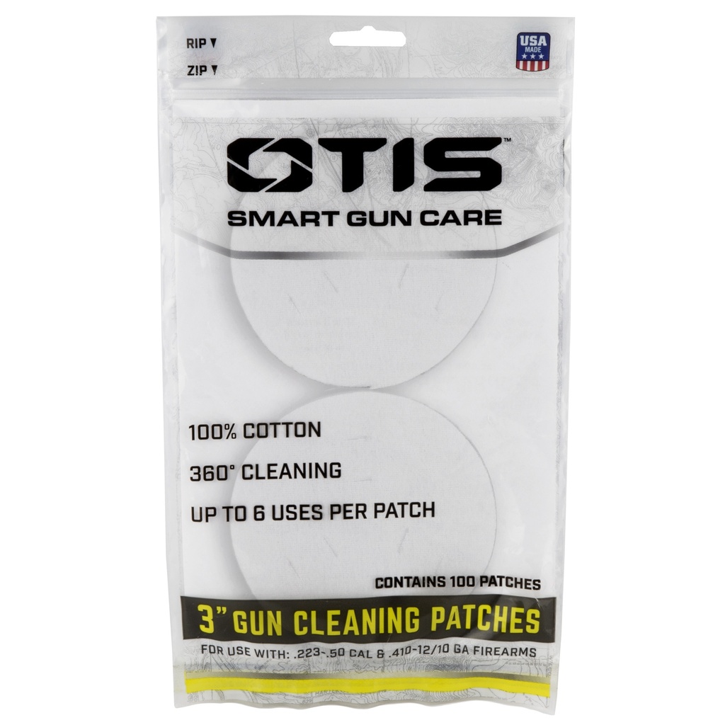 OTIS ALL CAL CLEANING PATCHES (100)