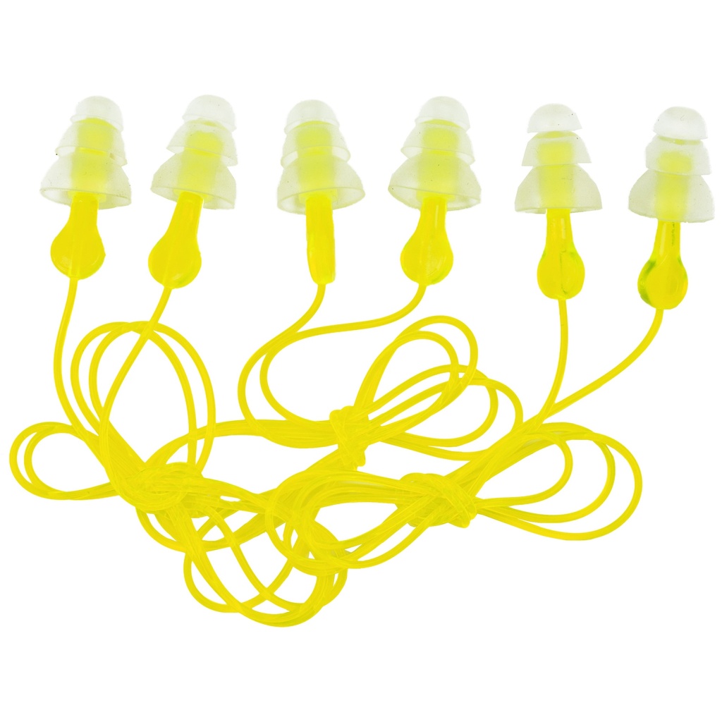 3M/Peltor PELTOR REUSE TRI-FLANGE EARPLUGS 3PK