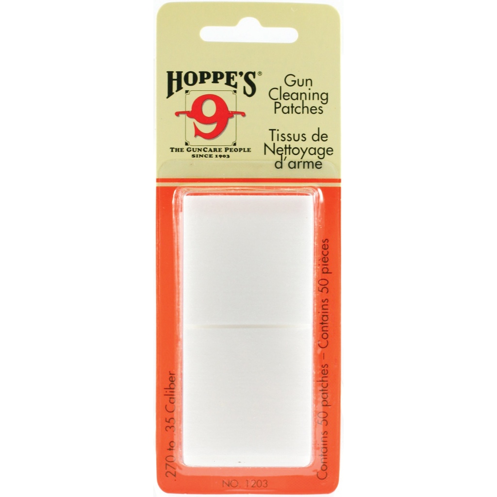 Hoppe's HOPPES CLEANING PATCH 270-35 50/BAG