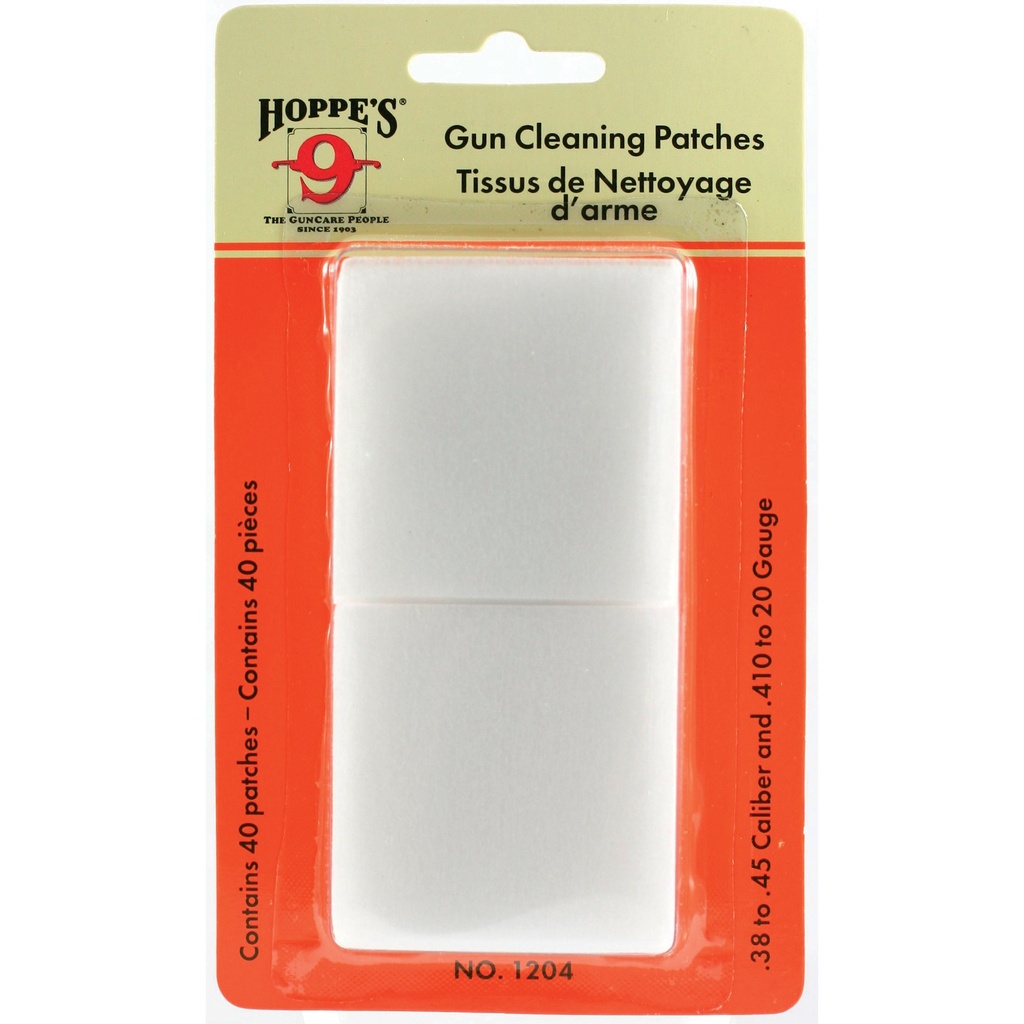 Hoppe's HOPPES CLEANING PATCH 38-45 40/BAG