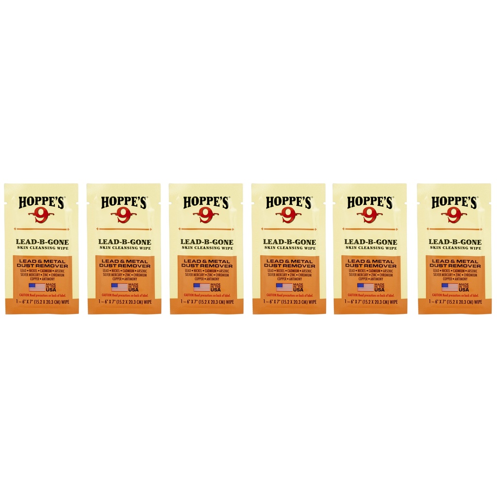 Hoppe's HOPPES LEAD BE GONE WIPE 6 COUNT