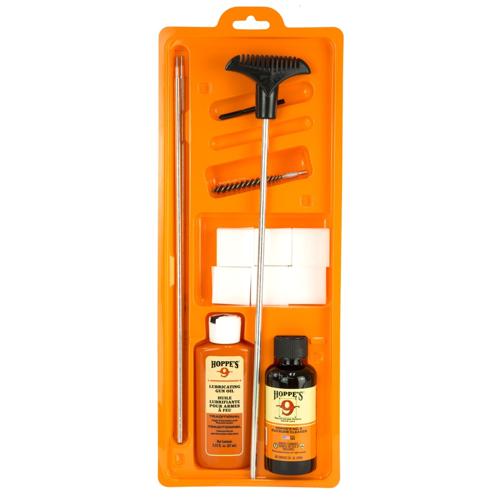 Hoppe's HOPPES 243/6MM RIFLE CLEANING KIT CLAM
