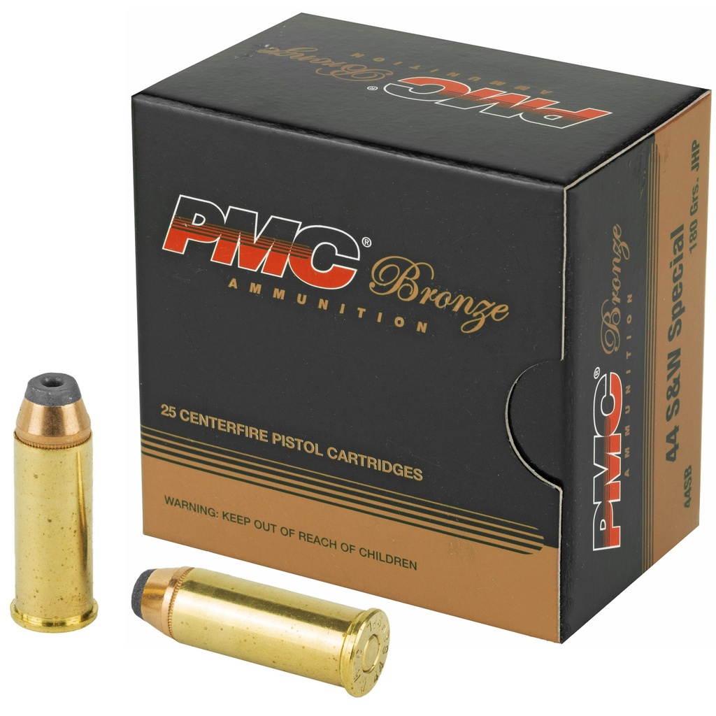 PMC BRONZE 44SPL 180GR JHP 25/500