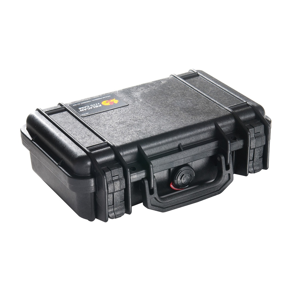 PELICAN 1170 SMALL CASE WL/WF BLACK