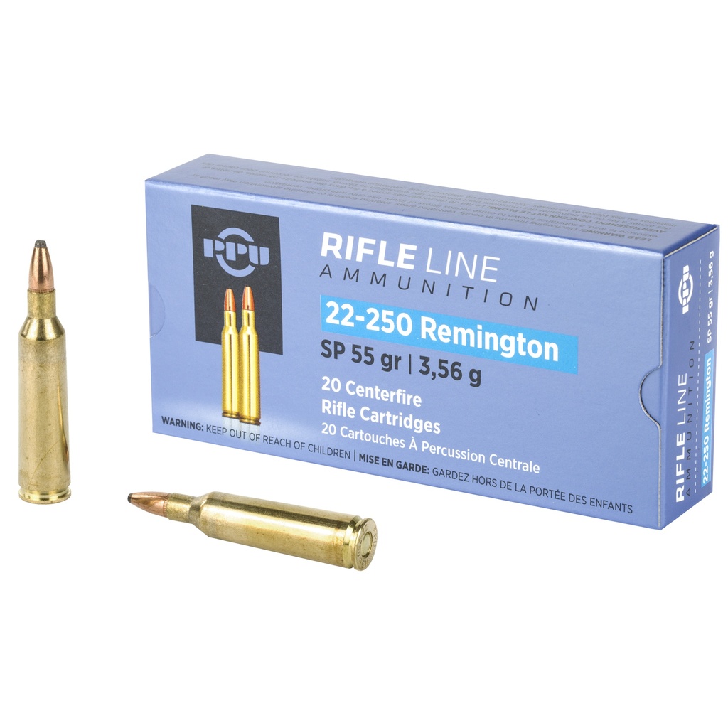Prvi Partizan PPU 22-250REM SP 55GR 20/200